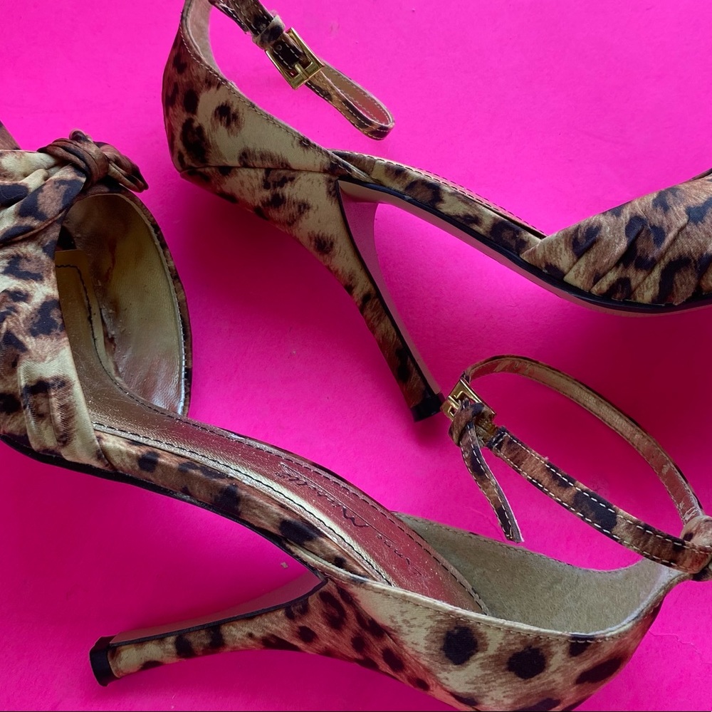 Anne Michelle leopard heels